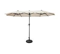 Happy Garden Parasol de jardin double LINAI 2x4m Beige