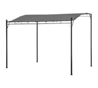 Pergola murale 3 × 2,5m NICE grise Happy Garden