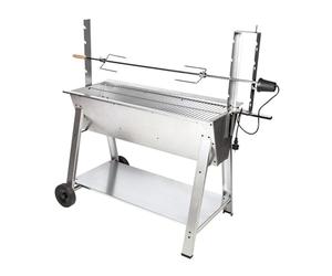 Happy Garden SOMAGIC - Rôtissoire à Bois et à Charbon de Bois Titan