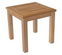 Happy Garden Table d'appoint carrée en Teck 45cm Java