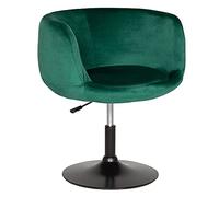 Tabouret De Bar En Velours Vert Nolan Vert