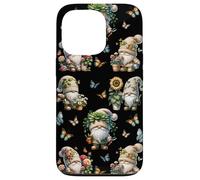 Happy Gardening Gnomes With Cute Butterflies For Summer Coque pour iPhone 13 Pro
