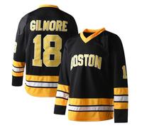 Happy Gilmore 18 Adam Sandler 1996 Maillot de hockey sur glace pour homme Noir S-3XL, noir, Taille M