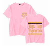 Happy Gilmore 2 Movie 2025 T-shirt unisexe décontracté col rond à manches courtes, rose, XL