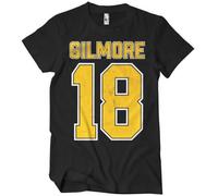 Happy Gilmore Officiellement sous Licence Hockey Jersey T-Shirt pour Hommes Grands et Grands (Noir), XXXXX-Large