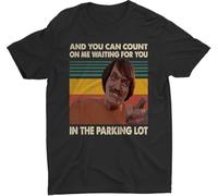 Happy Gilmores Mr Larsons and You Can Count on Me Waiting for You in The Parking Lot Rectangle Vintage Types of Shirts Multicolor(X-Large)
