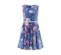 happy girls Robe azur / bleu foncé / rose clair / blanc, Taille 110