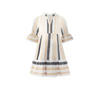 happy girls Robe beige / noir / blanc, Taille 116