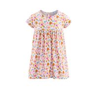 happy girls Robe bleu clair / caramel / rose clair / rose foncé, Taille 110