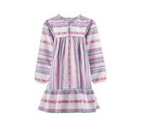 happy girls Robe bleu clair / rose / rose / blanc, Taille 116-122