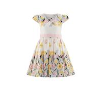 happy girls Robe écru / bleu clair / jaune / noir, Taille 110