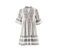 happy girls Robe kaki / rose / blanc, Taille 116