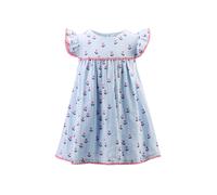 happy girls Robe marine / bleu clair / pitaya, Taille 74