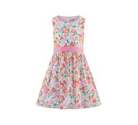 happy girls Robe vert / violet clair / orange / rose, Taille 128