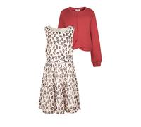 happy girls Set marron / rouge / blanc, Taille 146