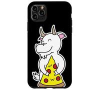 Happy Goat Tranche à pizza Coque pour iPhone 11 Pro Max