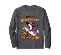 Happy Goose Stir The Pot Witchy Vibes Humour Manche Longue