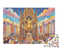 Happy Grand Duke Puzzles 1000Pc Recycled Material The Prince Puzzles for Personnes Âgées Puzzle Game Props Interesting Jeu en Famille Props for Adults 38x26cm/1000pcs