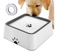 HAPPY HACHI Gamelle Eau pour Chien 2 Anti-Débordement No-Spill Bol Flottant, Gamelle Anti Goutte pour Maison Voyage