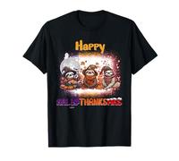 Happy HalloThanksMas Sloth Spooky Thankful Merry X-mas T-Shirt