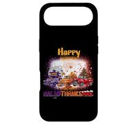 Happy HalloThanksMas Truck Spooky Thankful Merry X-mas Coque pour iPhone Air