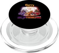 Happy HalloThanksMas Truck Spooky Thankful Merry X-mas PopSockets PopGrip pour MagSafe