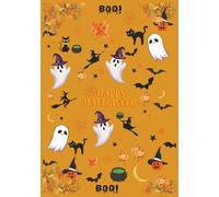 HAPPY HALLOWEEN: A charming journal with a festive Halloween design - perfect for boys, girls, and anyone who loves to write, dream, and let their imagination soar.