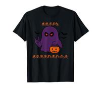 Happy Halloween BSL Sign Language Fantôme Costume Amusant T-Shirt