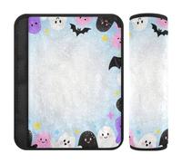Happy Halloween Dreamy Lot de 2 housses de ceinture de sécurité pour libérer le stress sur votre cou et vos épaules pour la plupart des voitures funda para cinturón de carro