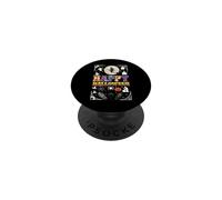 Happy Halloween Effrayant rétro Trick Or Treat Spooky Party PopSockets PopGrip Adhésif
