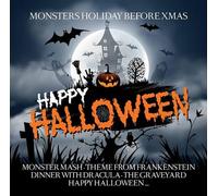 Happy Halloween Monsters Holidays Before Xmas CD