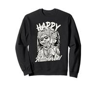Happy Halloween Zombie Priest Horreur Rétro Sweatshirt