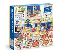Happy Hanukcats 500 Piece Puzzle