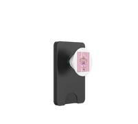 Happy Hanukkah Menorah Girl Coquette Noeud Rose PopSockets PopWallet pour MagSafe
