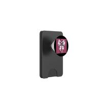 Happy Hanukkah Menorah Girl Coquette Noeud Rose PopSockets PopWallet pour MagSafe