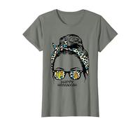 Happy Hanukkah Pyjama pour femme Motif chignon Chanukah T-Shirt