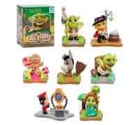 Happy Haul DreamWorks Animation’s Shrek All Stars Scene Setters | Drop 2 : figurines surprises à collectionner en boîte mystère, env. 8 cm, série en édition limitée, dès 8 ans
