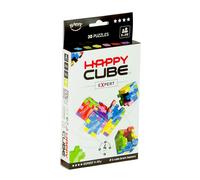 HAPPY HCE300 Expert Cardboard Box 3D Puzzle, Pack of 6, 6 Marble Colours = Blue,