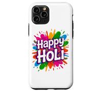 Happy Holi Festival Inde Couleurs hindoues Hommes Femmes Enfants Cadeaux Coque pour iPhone 11 Pro