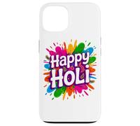Happy Holi Festival Inde Couleurs hindoues Hommes Femmes Enfants Cadeaux Coque pour iPhone 13