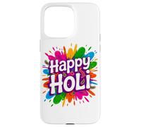 Happy Holi Festival Inde Couleurs hindoues Hommes Femmes Enfants Cadeaux Coque pour iPhone 15 Pro Max