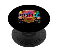 Happy Holi Indian Hindou Spring Holi Festival of Colors PopSockets PopGrip Adhésif