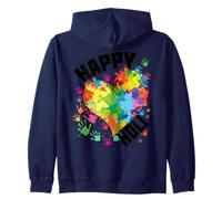 Happy Holi Indian Hindou Spring Kids Holi Festival of Colors Sweat à Capuche