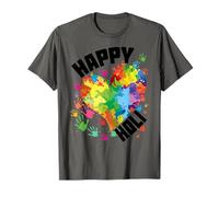 Happy Holi Indian Hindou Spring Kids Holi Festival of Colors T-Shirt