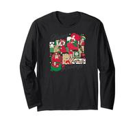 Happy Holidays Vintage Toy Nostalgie Collage Manche Longue