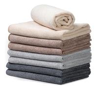 Happy Home Chiffon Microfibre 40x40 cm | Lot de 8 Lavette Microfibre Cuisine | Microfibre Ménage Multi-Usage | Chiffon Microfibre Voiture | Micro Fibre Chiffon