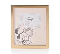 Happy Homewares Cadre photo Disney rose et doré avec inscription « I Love You To The Moon and Back » - 15,2 x 10,2 cm - Cadeau parfait pour un amateur de Disney - Produit sous licence officielle