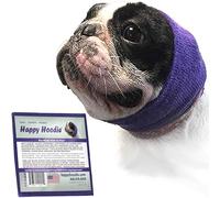 Happy Hoodie - Capuche de toilettage pour Chien - Réduit Le Stress et l'anxiété - Violet - Deux Tailles