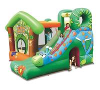 HAPPY HOP Château - Aire de jeux gonflable Jungle Fun