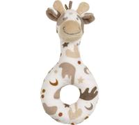 Happy Horse Hochet Girafe Gino - Jouet en peluche marron pour bébé